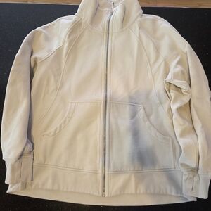 Lululemon Athletica Beige Fleece Jacket